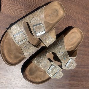 Glitter Sandals